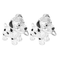 2 Pcs Dog Memorial Keychain Commemorative Pet Remembrance Ornament