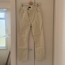Vivienne Westwood Embroidery Design White Jeans