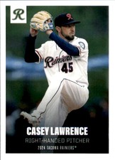 2024 Tacoma Rainiers Choice 23 Casey Lawrence McSherrystown Pennsylvania NM Card