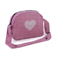 Bayer Chic 2000 Puppen Wickeltasche FüR Puppenwagen Jeans Pink Neu