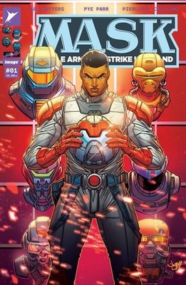 M.A.S.K. #1 2026 Jonboy Meyers 1:100 Foil Ratio Image EB120