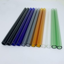 Glass tubes 12 Piece, 8 Inch Long Borosilicate Glass Tubes OD 12 mm Thickness...