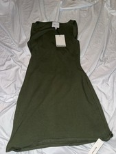 Reformation Nataly Knit Mini Dress - Fern - Size XS