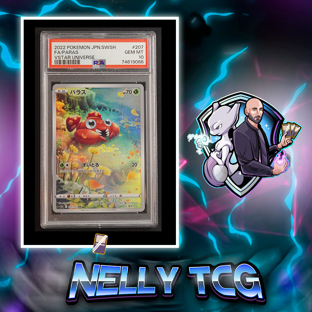 2022 Pokemon Japanese SWSH VSTAR Universe - Paras #207 PSA 10 GEM MINT