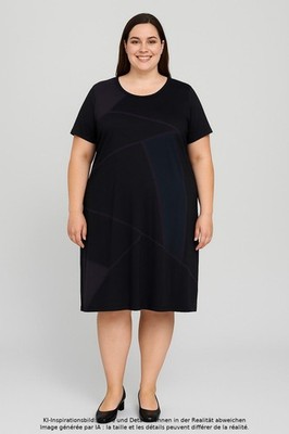 Egu Kleid Damen Dress Damenkleid Gr. EU 76 Schwarz #0ejl2bk