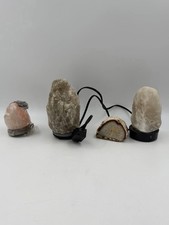 Himalayan Salt Lamp Lot Natural Crystal Rock Lamps Agate Decor