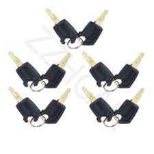 10Pcs Ignition Keys Fits For Style Caterpillar CAT Heavy Equipment 5P8500 USA
