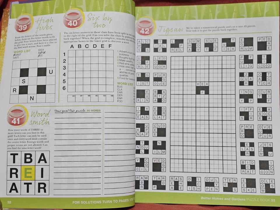 #55 Better Homes and Gardens PUZZLE BOOK,260+ Puzzles Code Crackers,Crosswords - Image 4 of 4