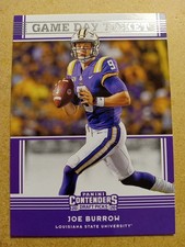 2020 Contenders Draft Picks Game Day Ticket Joe Burrow RC #1