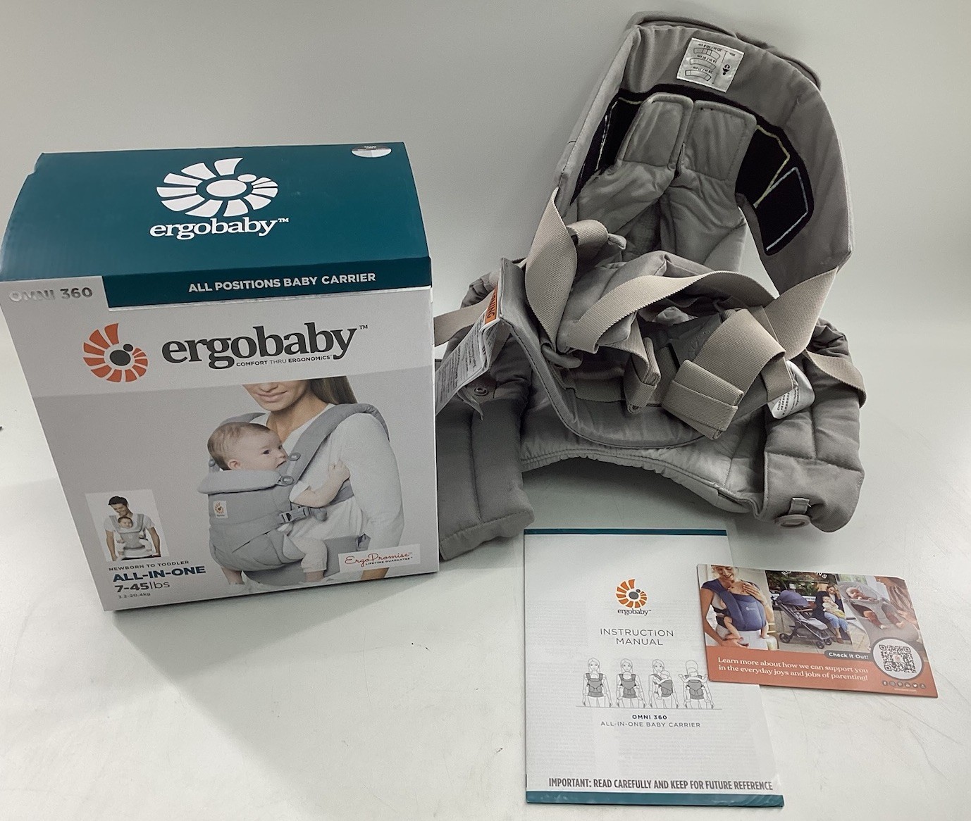 *Read* Ergobaby OMNI 360 All-in-One All Baby Carrier BCS360G