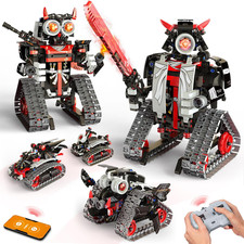 5-In-1 STEM RC Robot Building Kit - 443PCS, Gift for Boys Ages 8-13