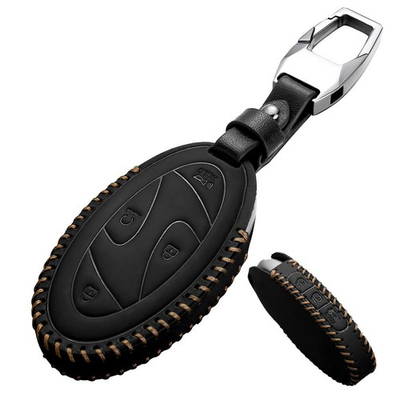 #ad #ad leather Compatible with Hyundai Key fob Cover 2025 Tucson Santa Fe 7 Buttons $16.94