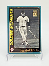 Reggie Jackson 2000 Topps Golden Moments # 381 Topps 50 Years New York Yankees