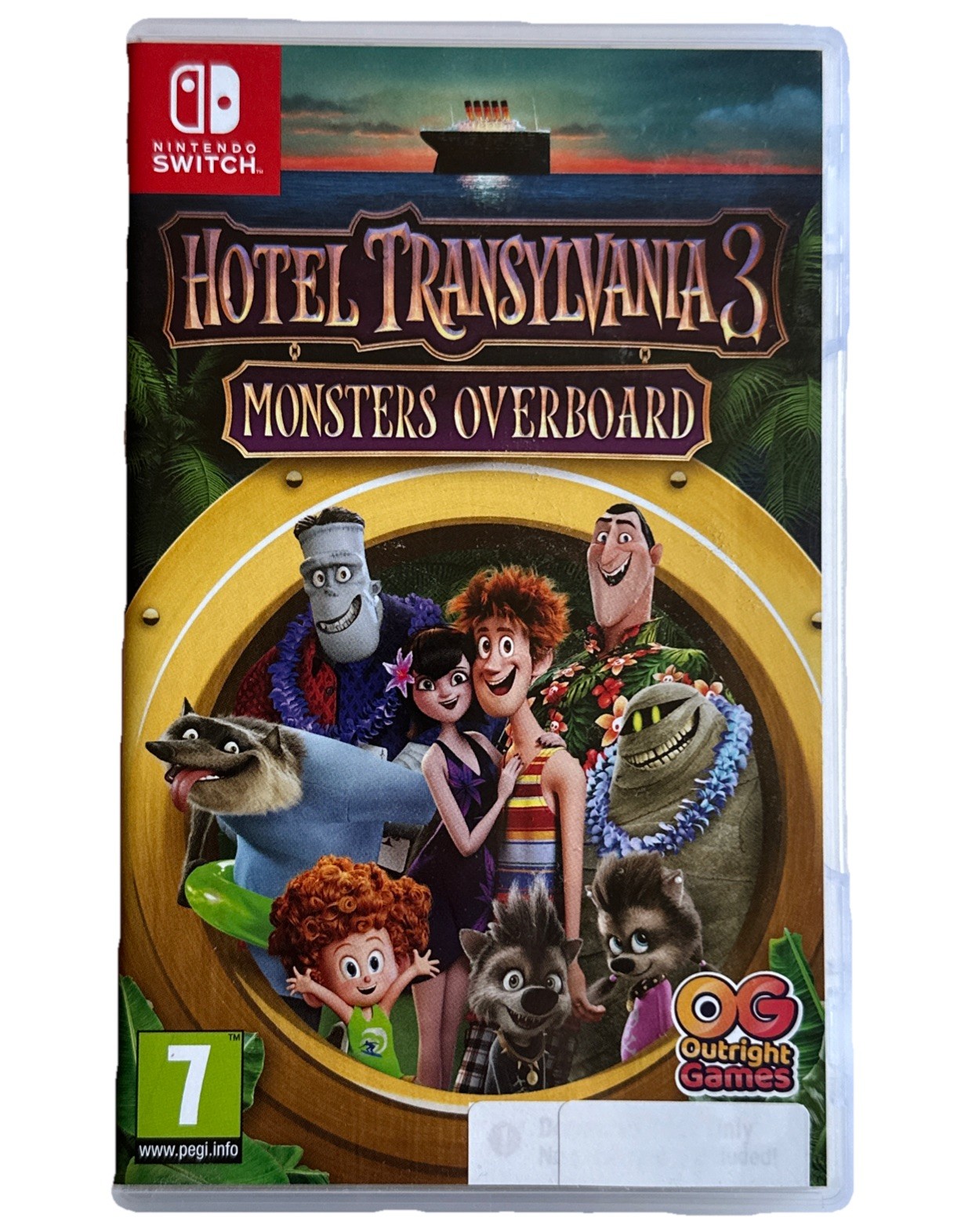 Hotel Transylvania 3 Monsters Overboard Nintendo Switch Adventure Action Game