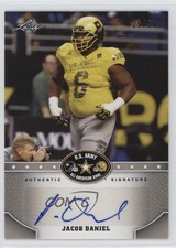 2015 Leaf US Army All-American Bowl Silver 29/50 Jacob Daniel #BA-JD1 Auto 0rd2