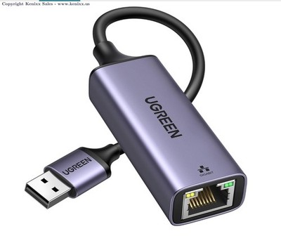 UGREEN USB C to Ethernet Adapter, Plug and Play Ethernet Adapter, 1Gbps Gigabit