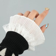 1Pair Detachable Fake Sleeves Spring Autumn Wild Sweater Decorative Sleeves Lace