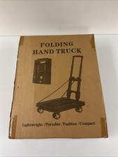 Foldable Hand Truck Lightweight Luggage Cart Compact G123