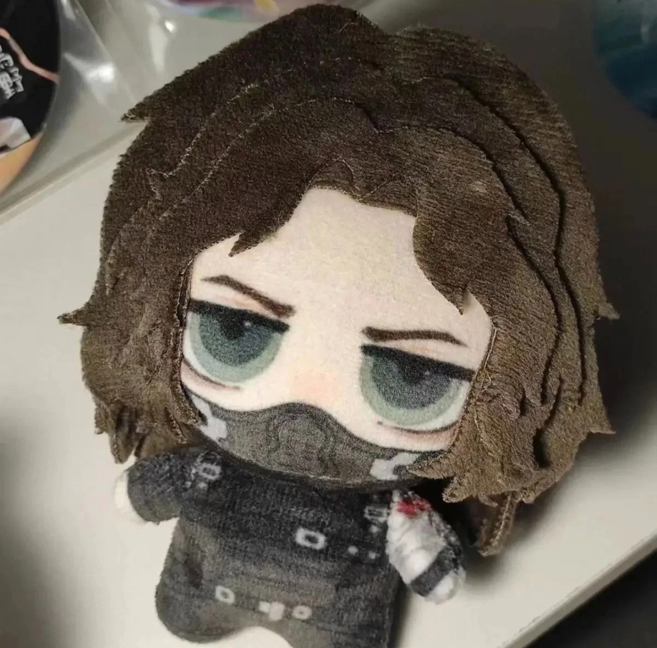 The Winter Soldier Bucky Barnes Plush Nunu Body Doll Toy 10cm