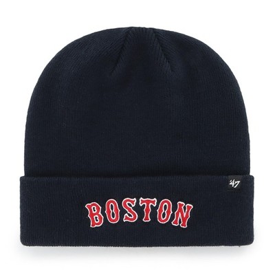 '47 Brand MLB Boston Red Sox Script '47 CUFF KNIT Strickmütze Beanie Stickerei 