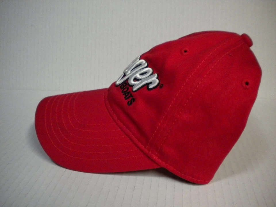 Ranger Boats Embroidered Hook & Loop Hat Cap Red White Fish FREE SHIPPING - Image 2 of 4