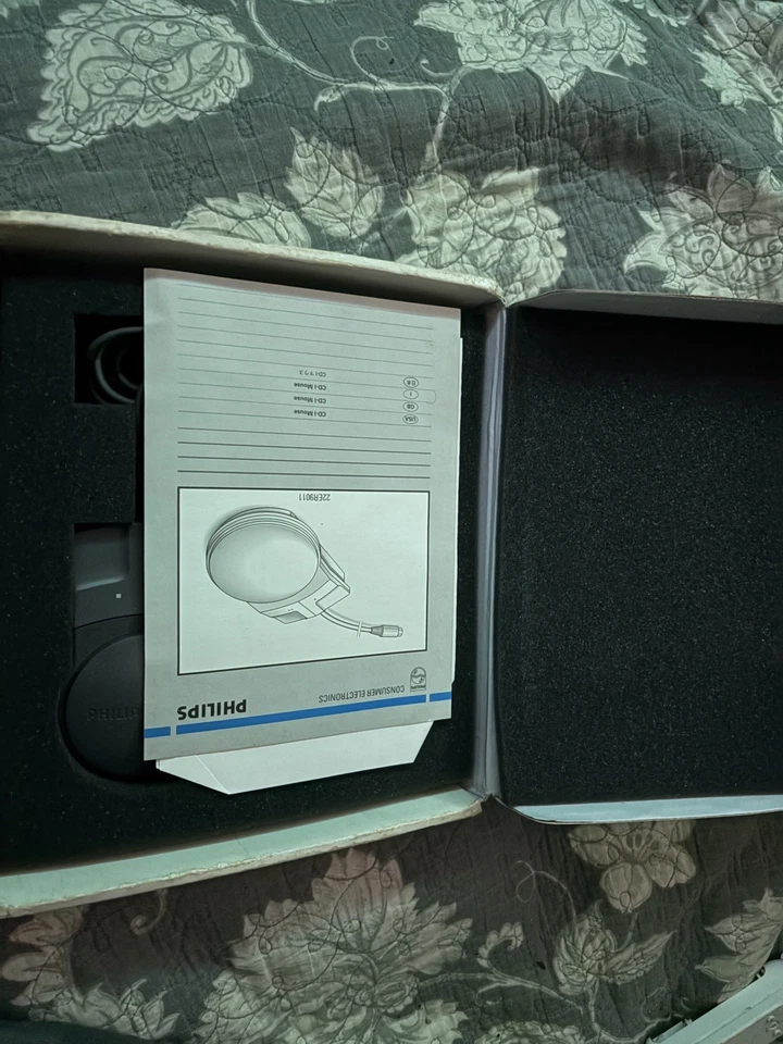 1990 Philips CD-i CDI Mouse Model 22ER9011 COMPLETE IN BOX CIB - Image 4 of 4