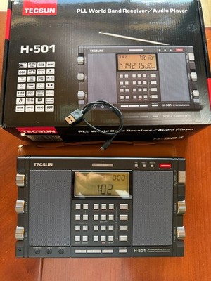 Tecsun H-501 AM FM Shortwave Single Side Band with DSP Triple Conversion