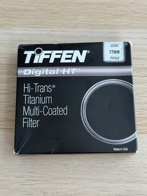 Tiffen 77 mm Ultra Clear Titanium Hi-Trans Multi-Coated (77HTDUC) Filter - Image 1 of 4