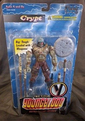 Mcfarlane Toys Youngblood by Rob Liefeld's Series 1 Crypt Ultra Action Figure