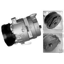 Klimakompressor 12 V R 134a Ø 125 mm VALEO passend für u.a. OPEL ASTRA