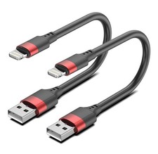 6 Inch Iphone Charger Cord, Mfi Certified Short USB to Lightning Cable for Power