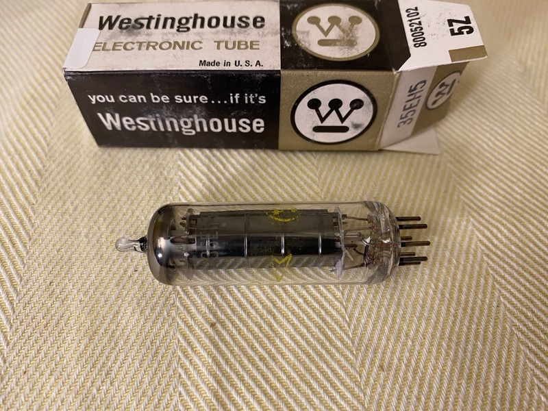 Westinghouse 35EH5 Tube Nos