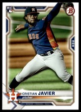 2021 Bowman Cristian Javier Rookie Houston Astros #83