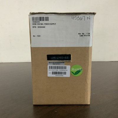 Mean Well SDR-240-48 Single Output Industrial DIN Rail Power Supply