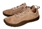 MERRELL Wrapt Barefoot WP Sneaker Men Size 13 Tobacco Brown Tan Suede J036015