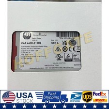 Allen-Bradley 440R-S12R2 Guardmaster Single Input Safety Relay US Free Tax