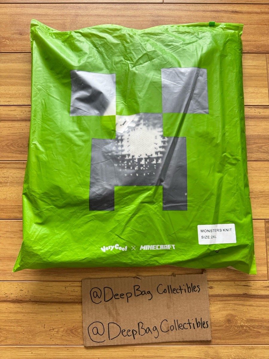Cool Shirtz X Minecraft - Monsters Nearby 2XL Knit - SOLD OUT RARE