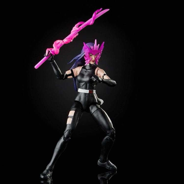 Marvel Legends Series X-Men Psylocke, Nimrod, and Fantomex Action
