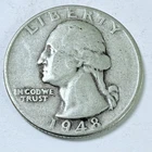 1948 Washington Quarter - 90% Silver - #5007