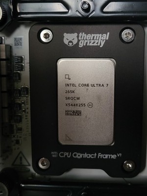 Intel core ultra 7 265k + MSI MPG B860i Edge Ti Wifi