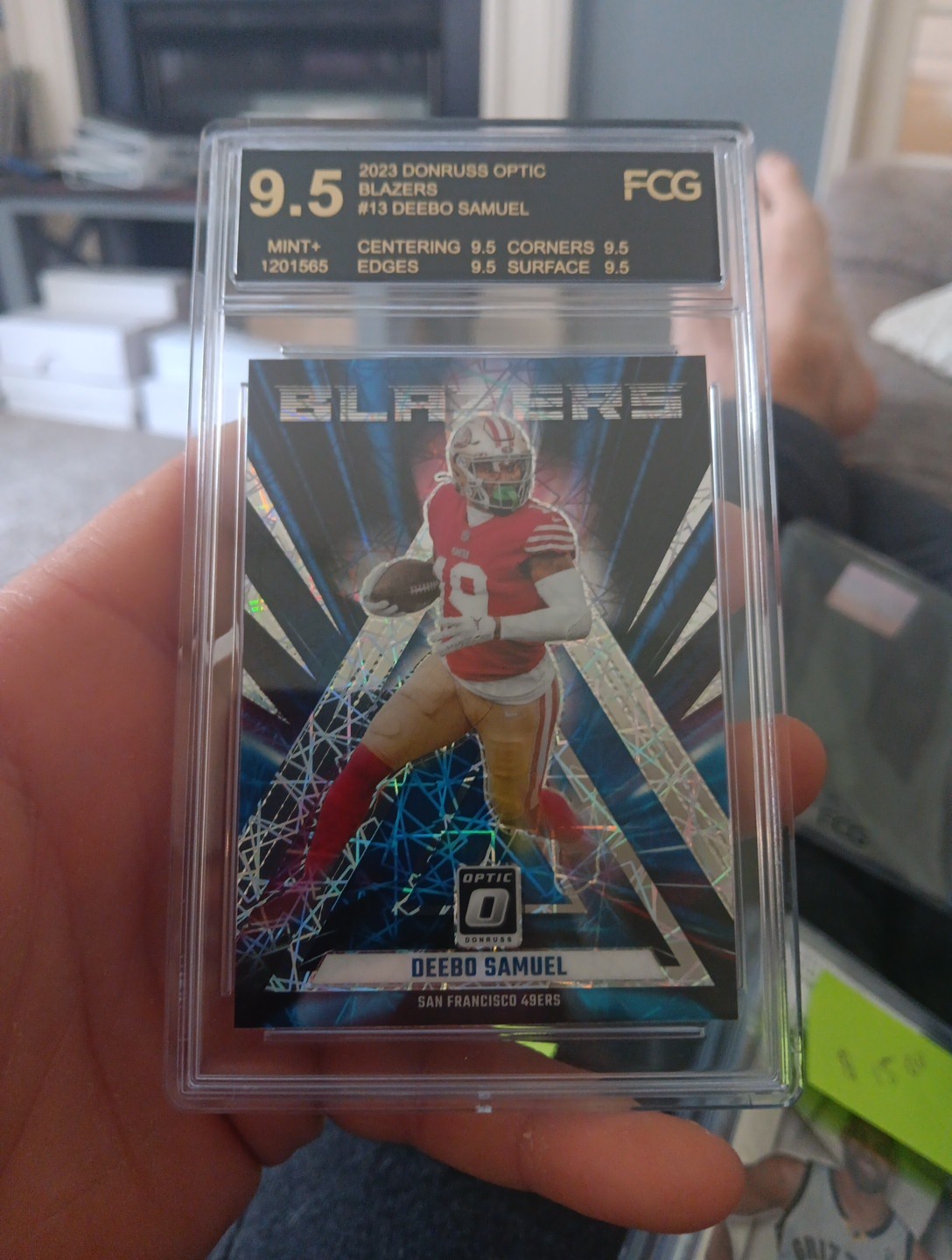 2023 Panini Donruss Optic - Blazers Deebo Samuel #13 CASE HIT