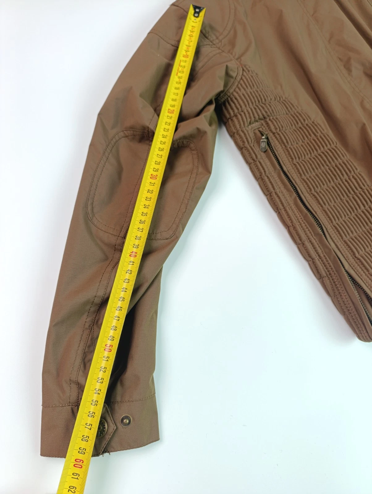 BELSTAFF Tourmaster Trophy Jacket Brown Nylon Biker Motorcycle Men Sz IT 50 M L image 17