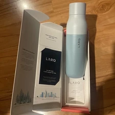 LARQ Self-Cleaning Water Bottle SEASIDE MINT Rare Color with Name Ella New