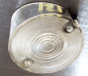 Original 1961-1962 Dodge Lancer Clear Turn Signal Lens Part # 2188279 [LH or RH]