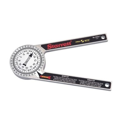 Starrett 505A-7 Gehrungswinkelmesser Aluminium 175 mm