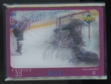 Patrick Roy 1997-98 Upper Deck Diamond Vision Signature Moves #S-2 SP