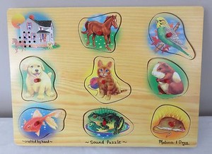 melissa and doug pets sound puzzle