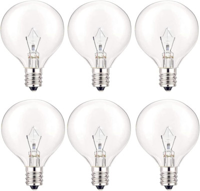 20 Watt Light Bulbs for Wax Warmers, Candle Lamps Light Bulbs for Mid-Size Scent