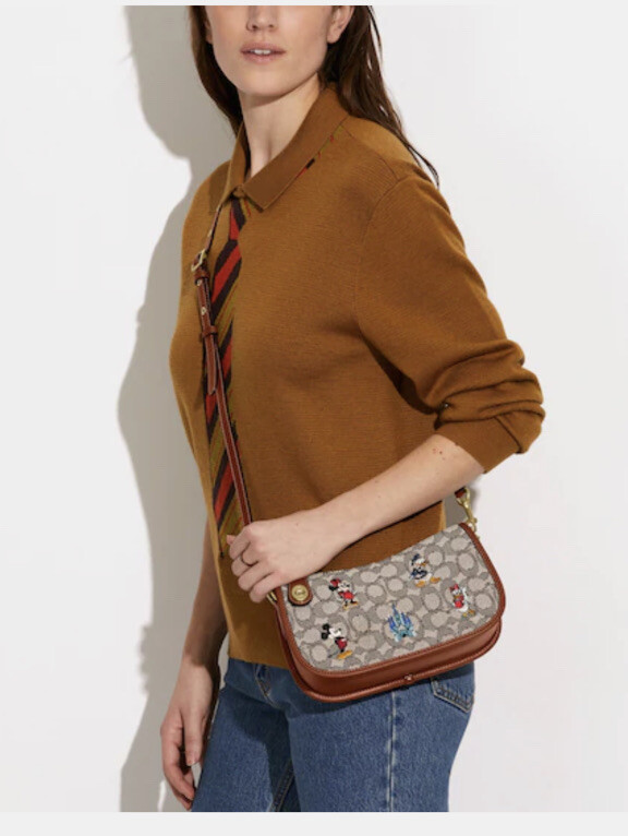 【Disney X Coach】★コラボ★ミッキー★Swinger Bag COACH® | Disney X Coach Swinger Bag 20 In Regenerative