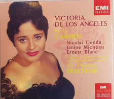 3 CD Set - Bizet - Carmen - Victoria De Los Angeles - Beecham EMI 1997 FRENCH